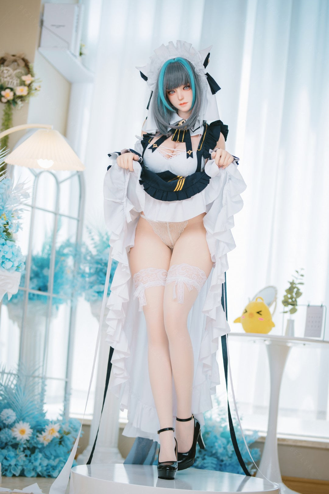 HMS Češīras seksa lelle (Bezlya Doll 155 cm E-kauss 2.2CF silikons)