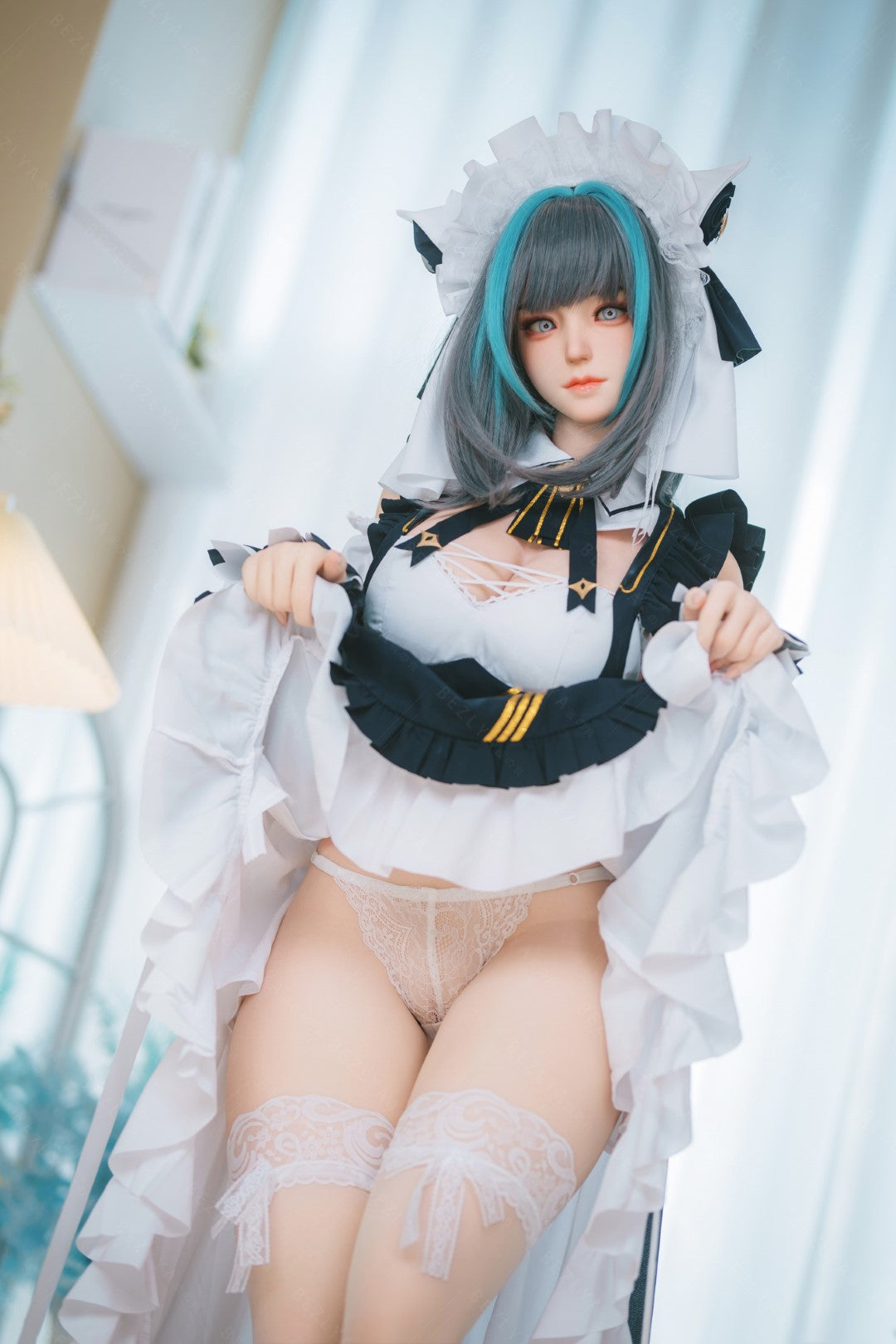 HMS Češīras seksa lelle (Bezlya Doll 155 cm E-kauss 2.2CF silikons)