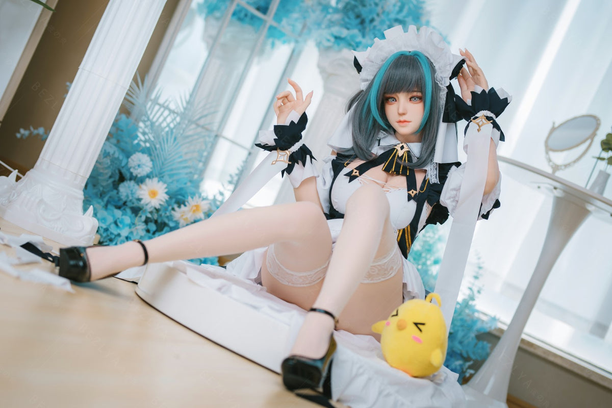 HMS Češīras seksa lelle (Bezlya Doll 155 cm E-kauss 2.2CF silikons)