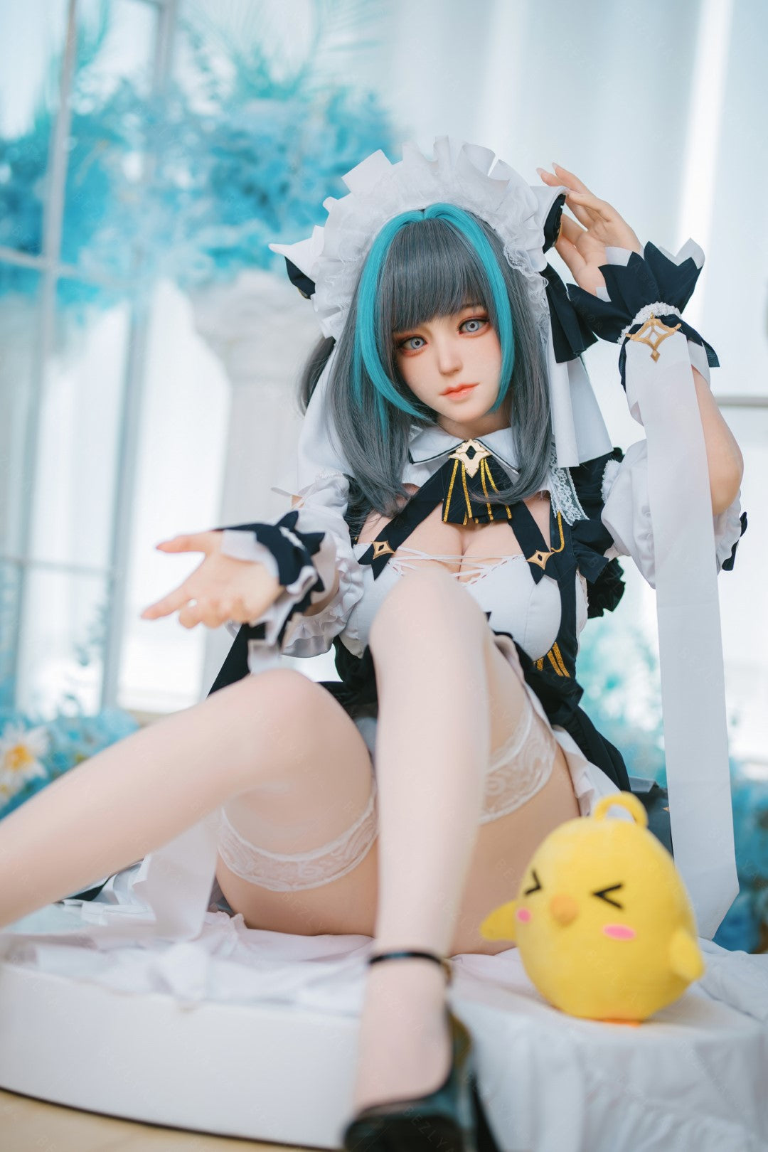 HMS Češīras seksa lelle (Bezlya Doll 155 cm E-kauss 2.2CF silikons)