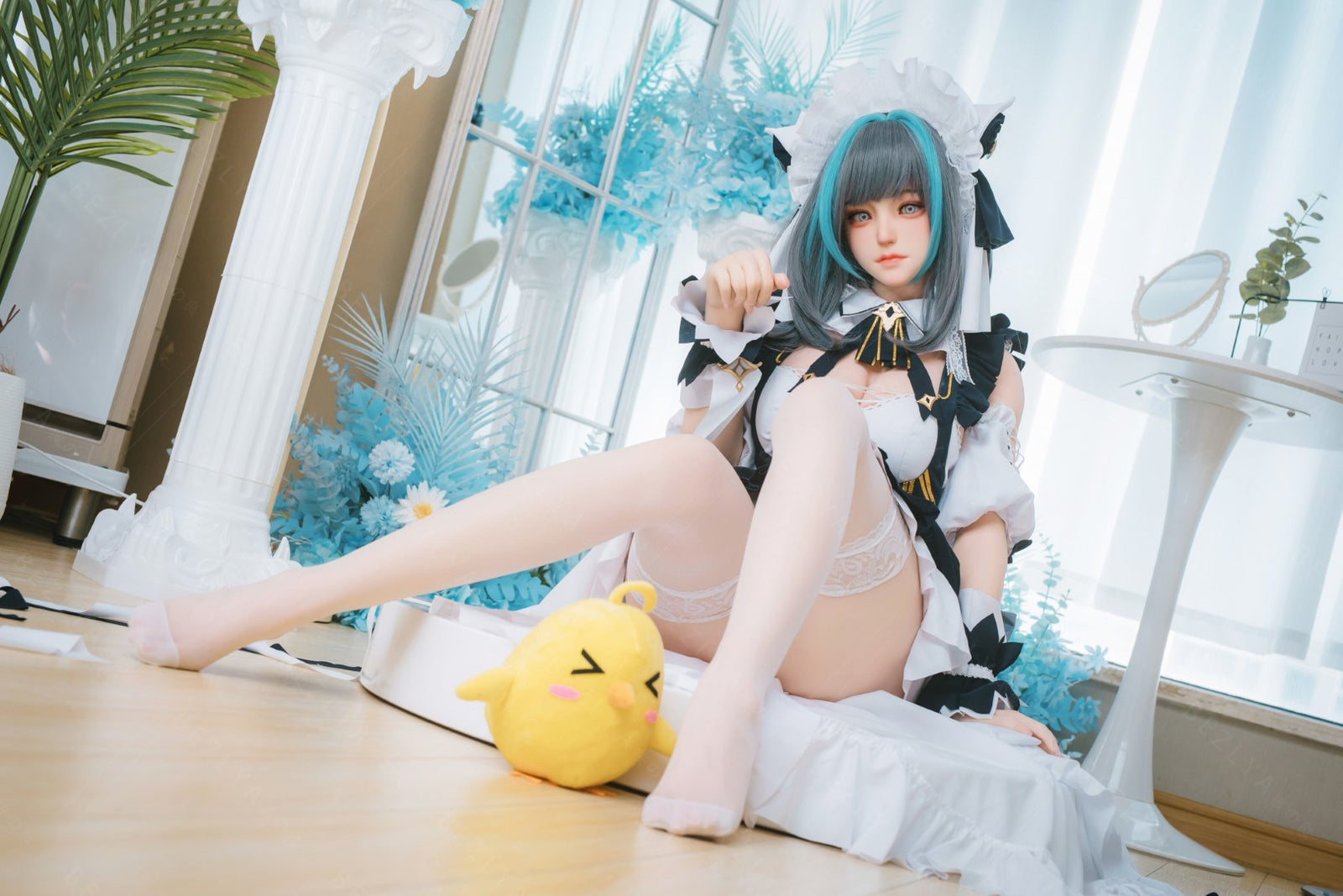 HMS Češīras seksa lelle (Bezlya Doll 155 cm E-kauss 2.2CF silikons)