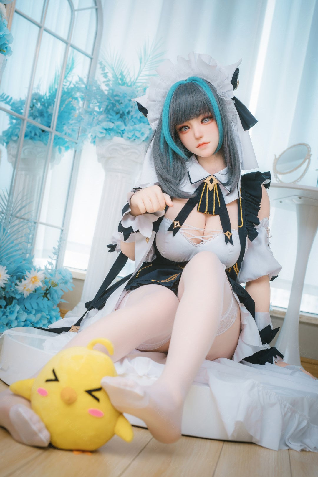 HMS Češīras seksa lelle (Bezlya Doll 155 cm E-kauss 2.2CF silikons)