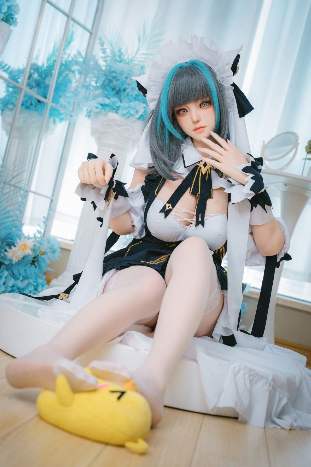 HMS Češīras seksa lelle (Bezlya Doll 155 cm E-kauss 2.2CF silikons)