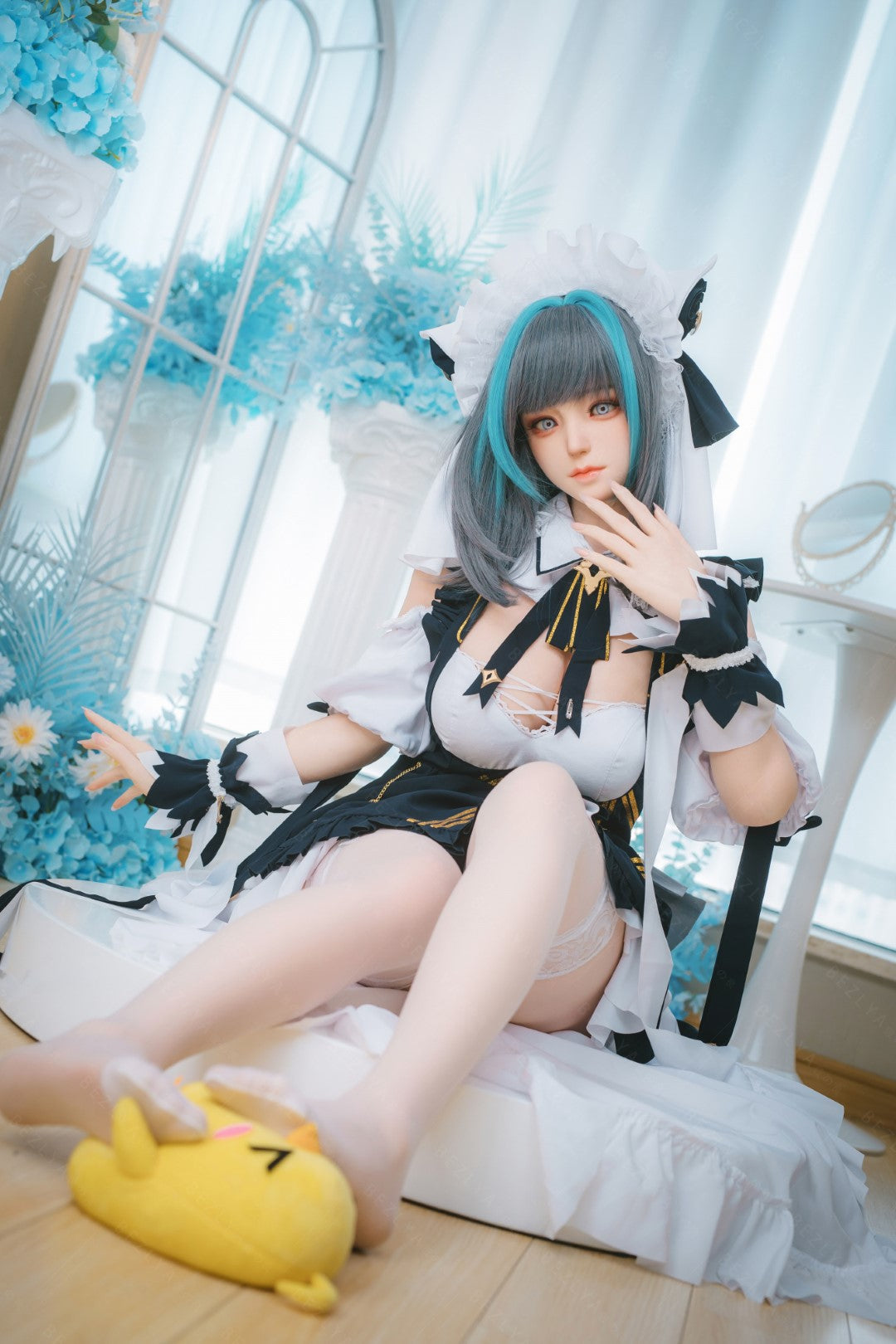 HMS Češīras seksa lelle (Bezlya Doll 155 cm E-kauss 2.2CF silikons)