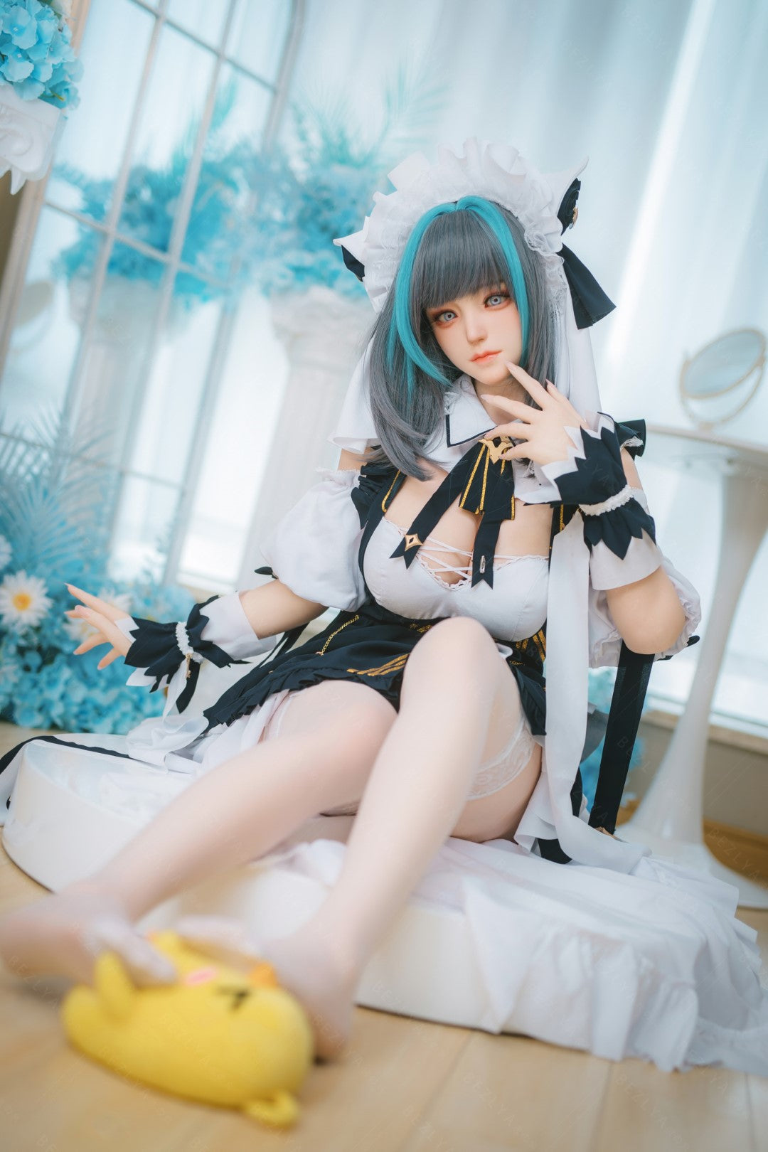 HMS Češīras seksa lelle (Bezlya Doll 155 cm E-kauss 2.2CF silikons)