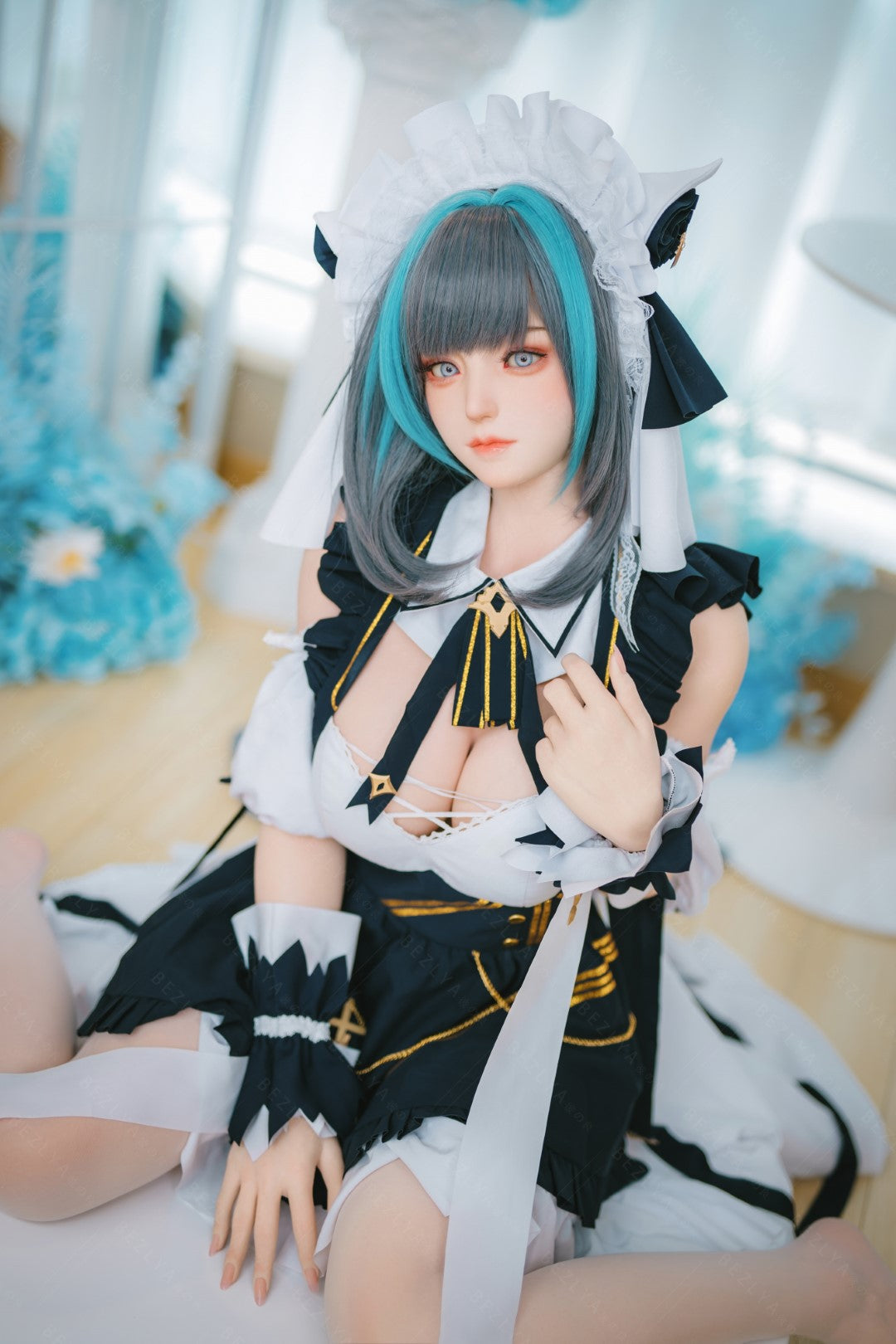 HMS Češīras seksa lelle (Bezlya Doll 155 cm E-kauss 2.2CF silikons)