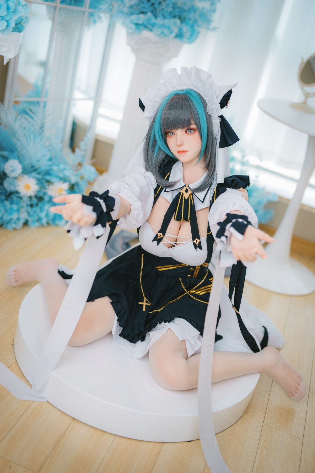 HMS Češīras seksa lelle (Bezlya Doll 155 cm E-kauss 2.2CF silikons)