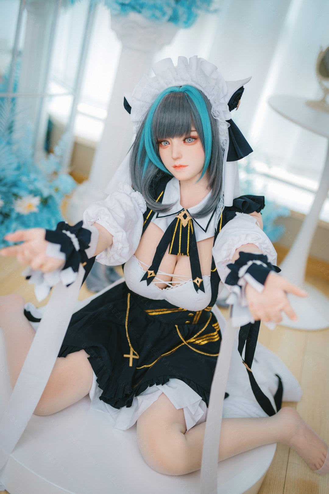 HMS Češīras seksa lelle (Bezlya Doll 155 cm E-kauss 2.2CF silikons)