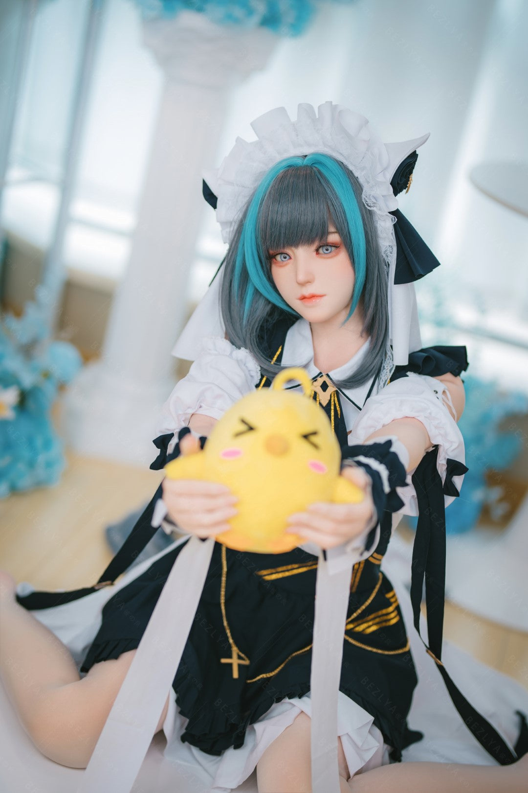 HMS Češīras seksa lelle (Bezlya Doll 155 cm E-kauss 2.2CF silikons)