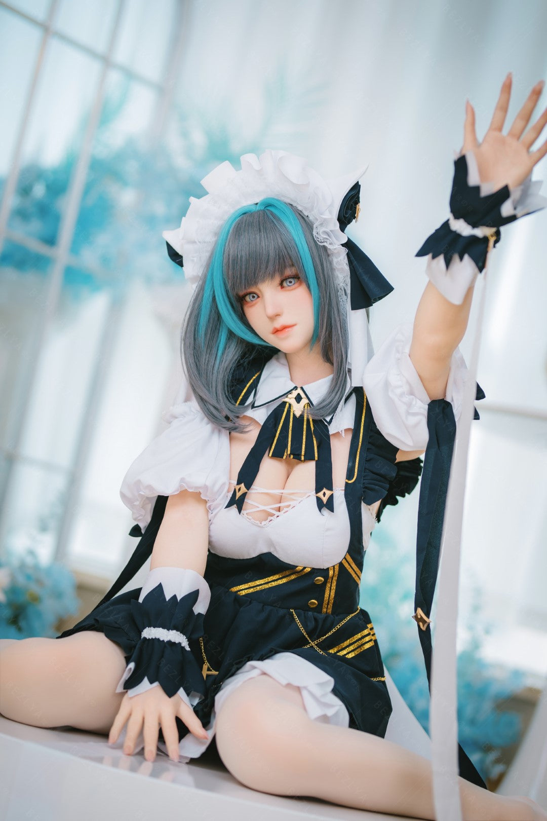 HMS Češīras seksa lelle (Bezlya Doll 155 cm E-kauss 2.2CF silikons)
