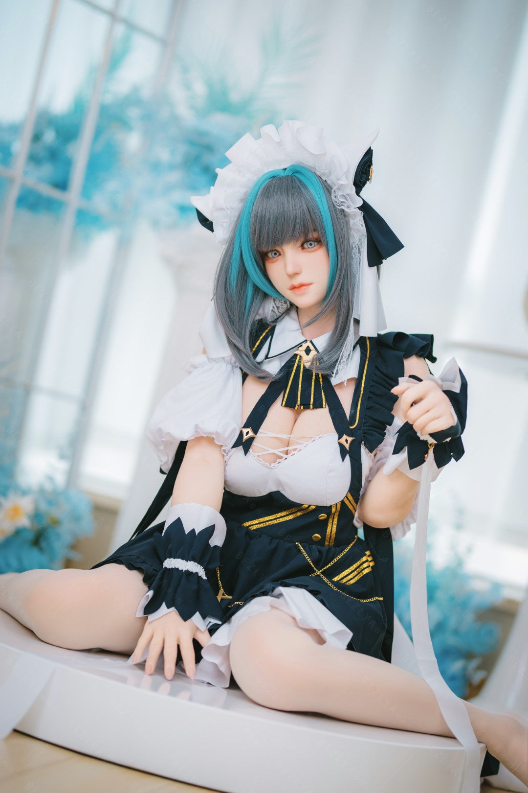 HMS Češīras seksa lelle (Bezlya Doll 155 cm E-kauss 2.2CF silikons)
