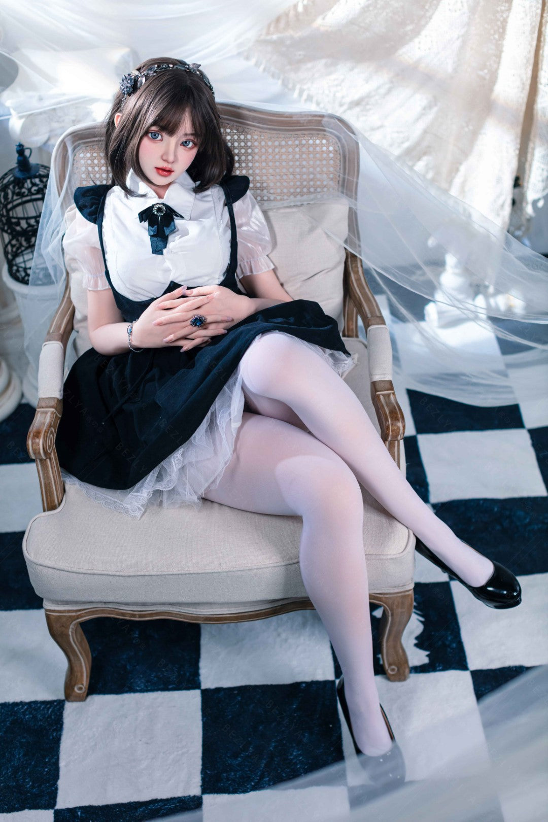 Seksa lelle Convallaria (Bezlya Doll 155 cm B krūze 2,1 silikona)
