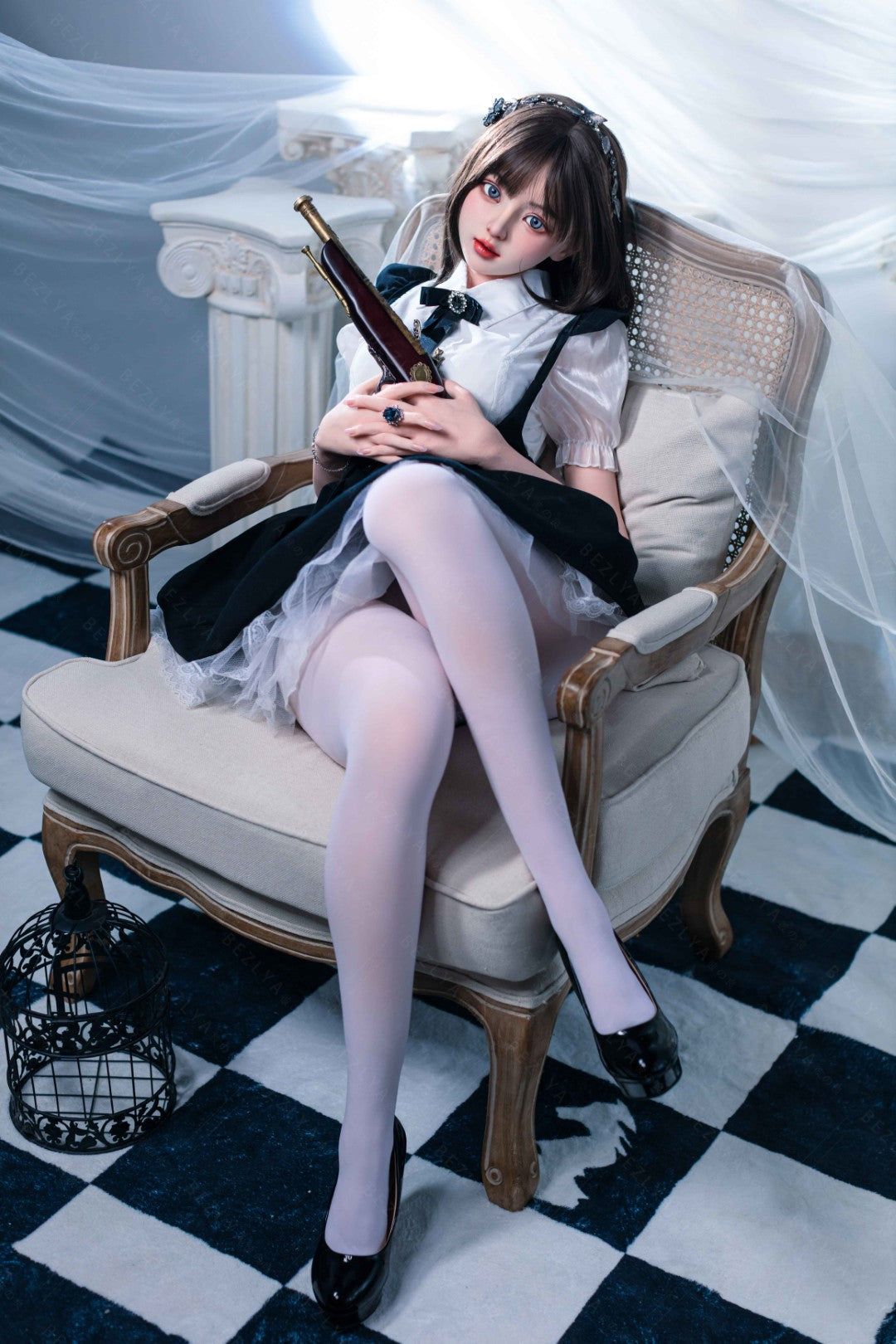 Seksa lelle Convallaria (Bezlya Doll 155 cm B krūze 2,1 silikona)