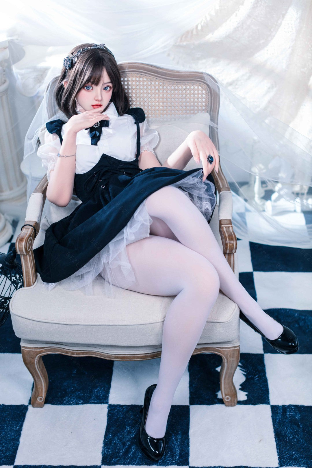 Seksa lelle Convallaria (Bezlya Doll 155 cm B krūze 2,1 silikona)