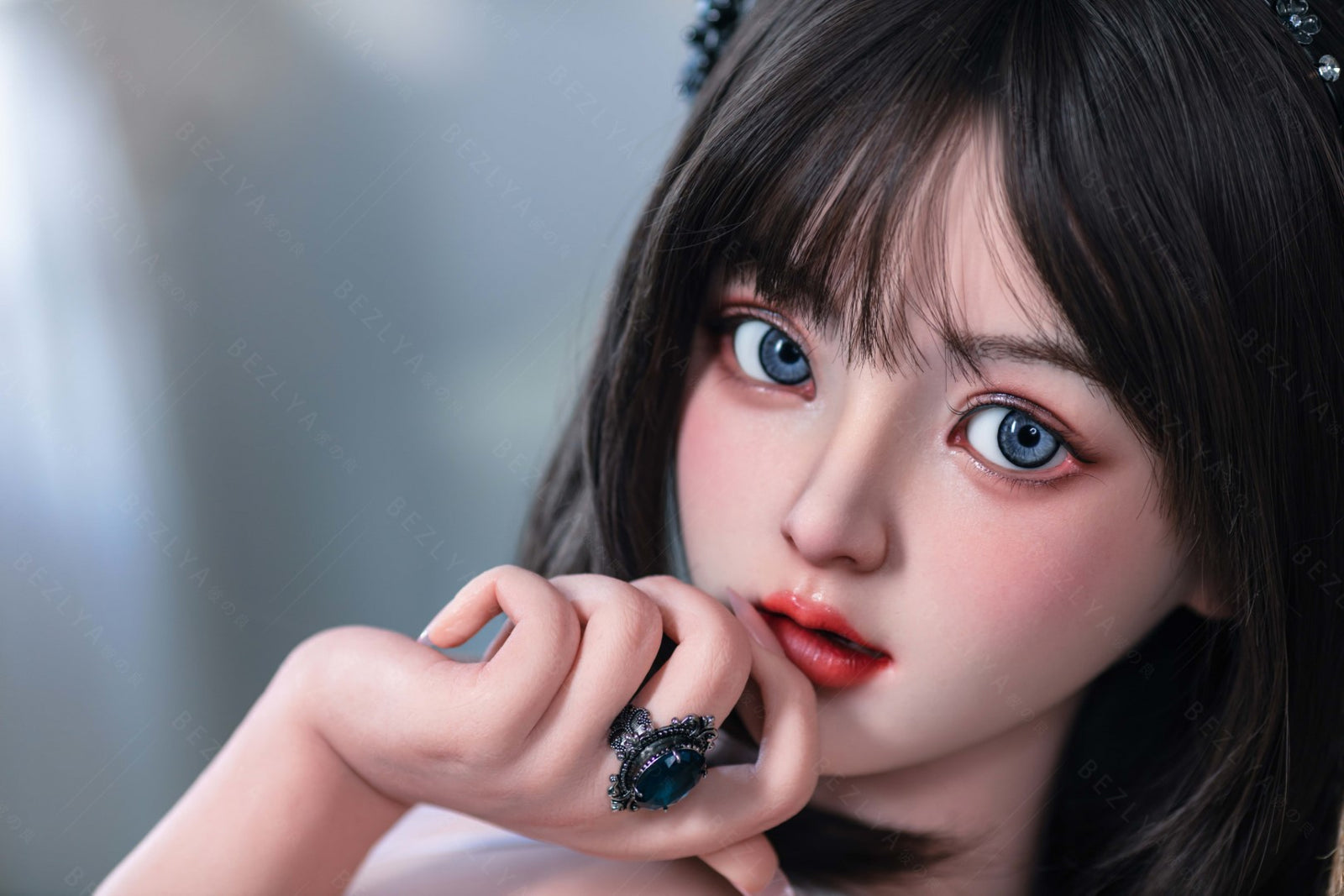 Seksa lelle Convallaria (Bezlya Doll 155 cm B krūze 2,1 silikona)