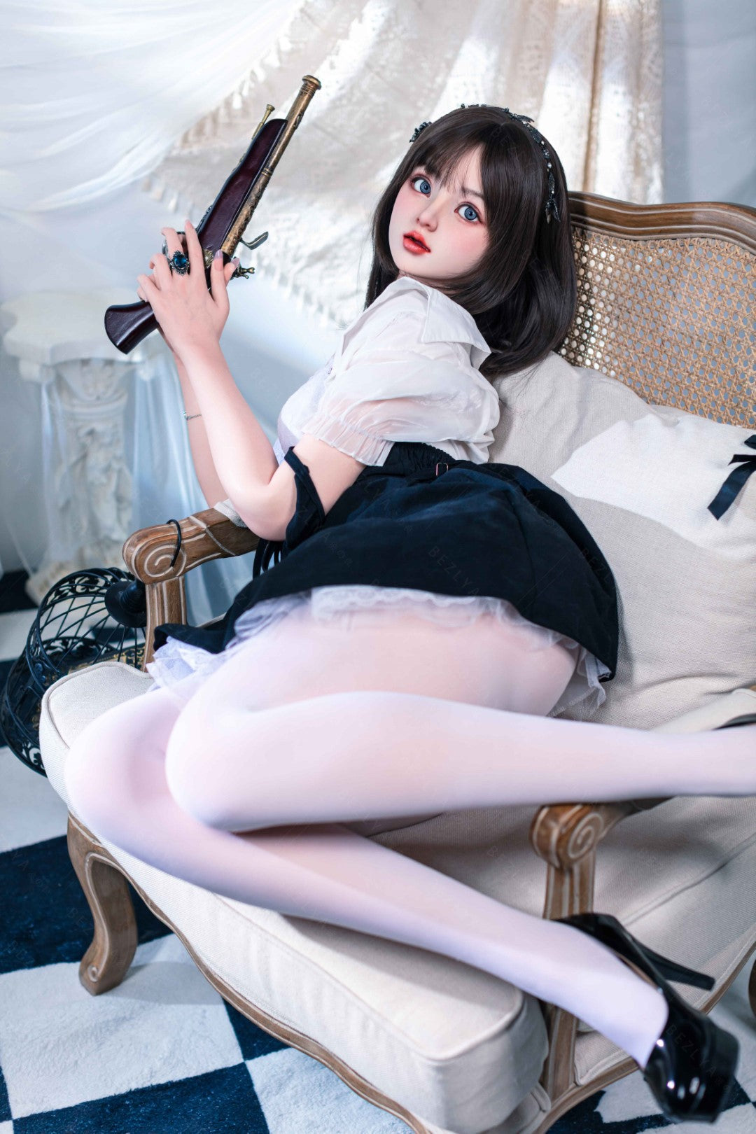 Seksa lelle Convallaria (Bezlya Doll 155 cm B krūze 2,1 silikona)