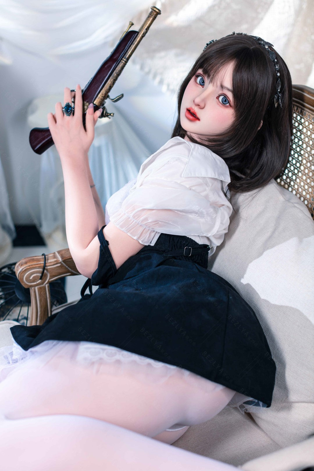 Seksa lelle Convallaria (Bezlya Doll 155 cm B krūze 2,1 silikona)