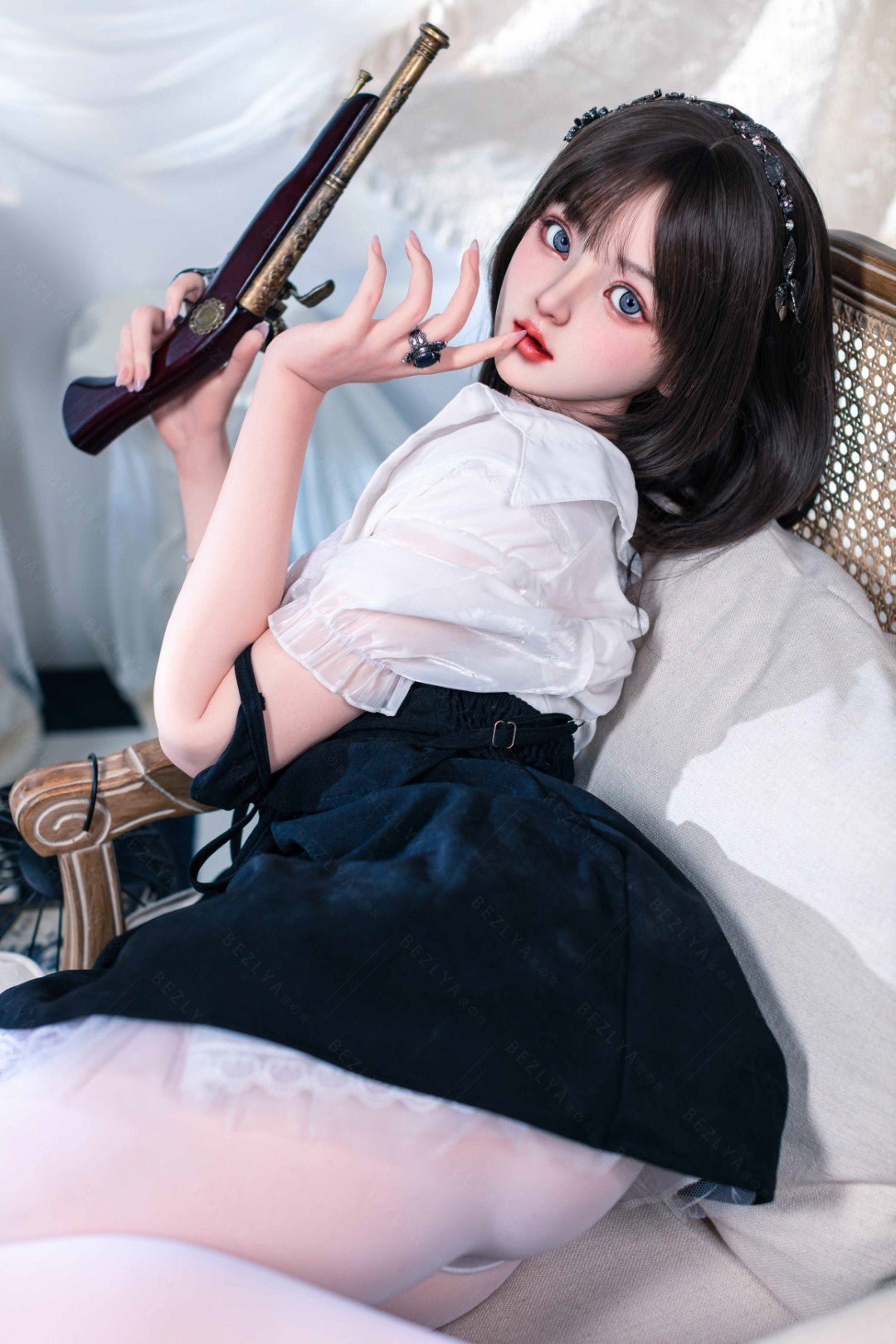 Seksa lelle Convallaria (Bezlya Doll 155 cm B krūze 2,1 silikona)