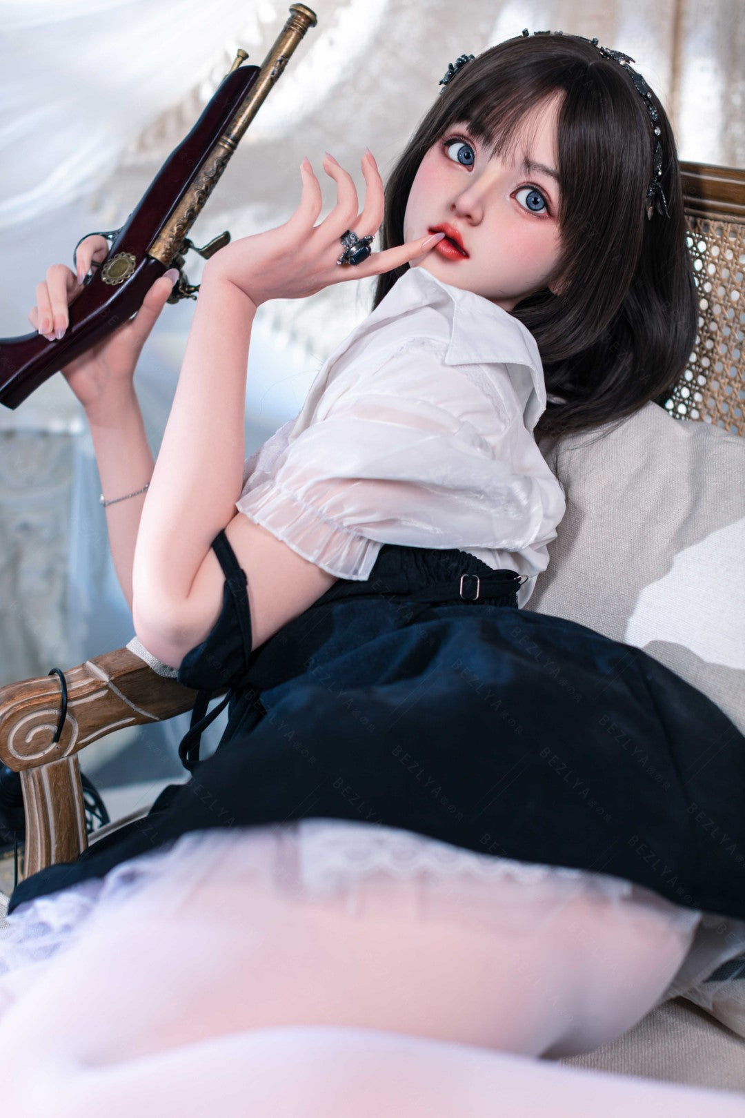 Seksa lelle Convallaria (Bezlya Doll 155 cm B krūze 2,1 silikona)