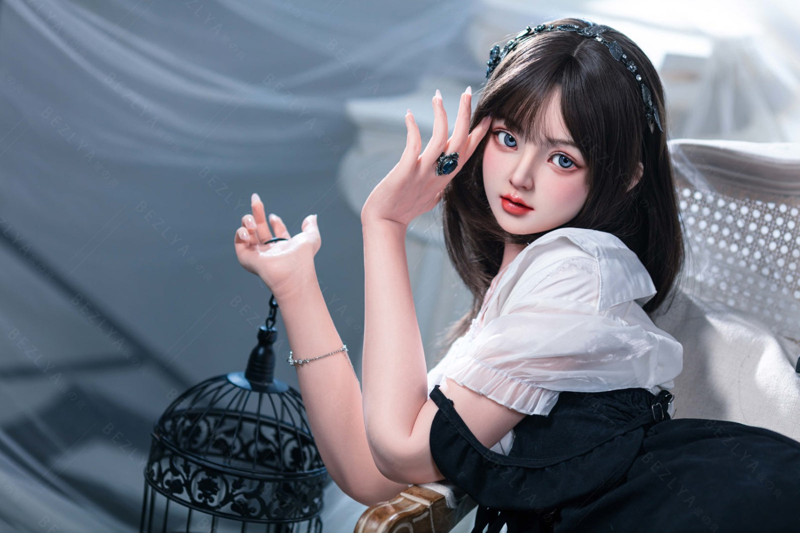 Seksa lelle Convallaria (Bezlya Doll 155 cm B krūze 2,1 silikona)