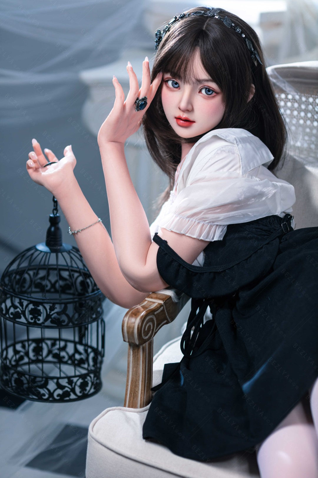 Seksa lelle Convallaria (Bezlya Doll 155 cm B krūze 2,1 silikona)
