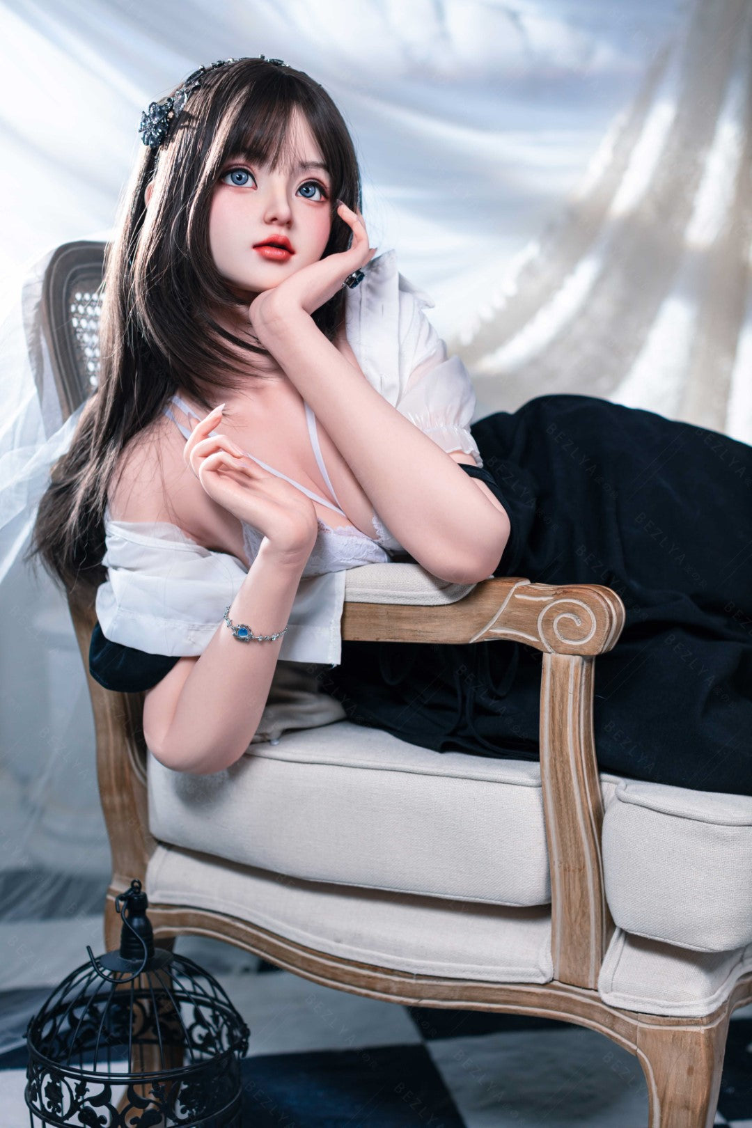 Seksa lelle Convallaria (Bezlya Doll 155 cm B krūze 2,1 silikona)