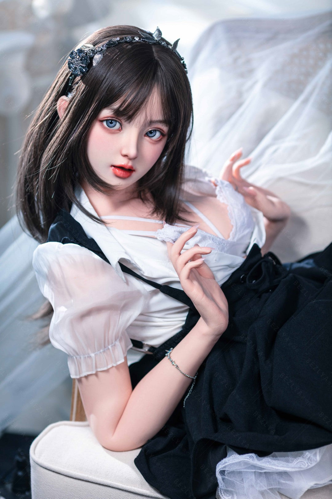 Seksa lelle Convallaria (Bezlya Doll 155 cm B krūze 2,1 silikona)