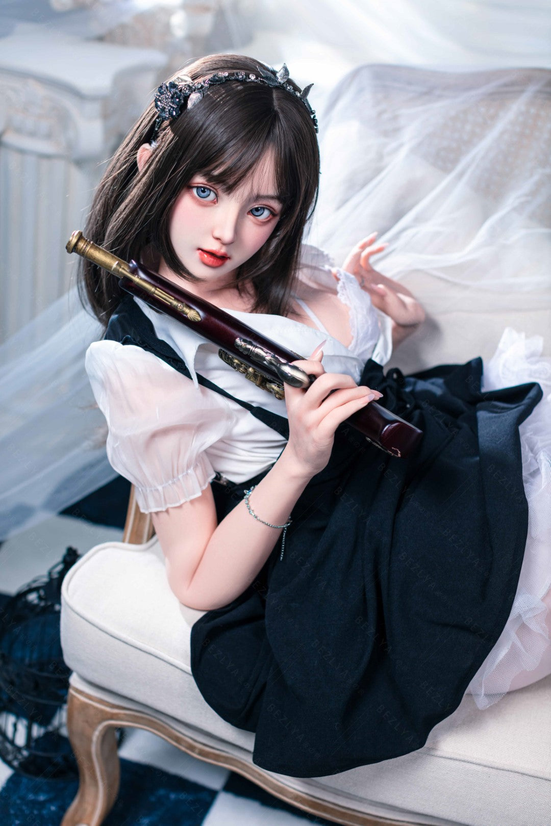 Seksa lelle Convallaria (Bezlya Doll 155 cm B krūze 2,1 silikona)