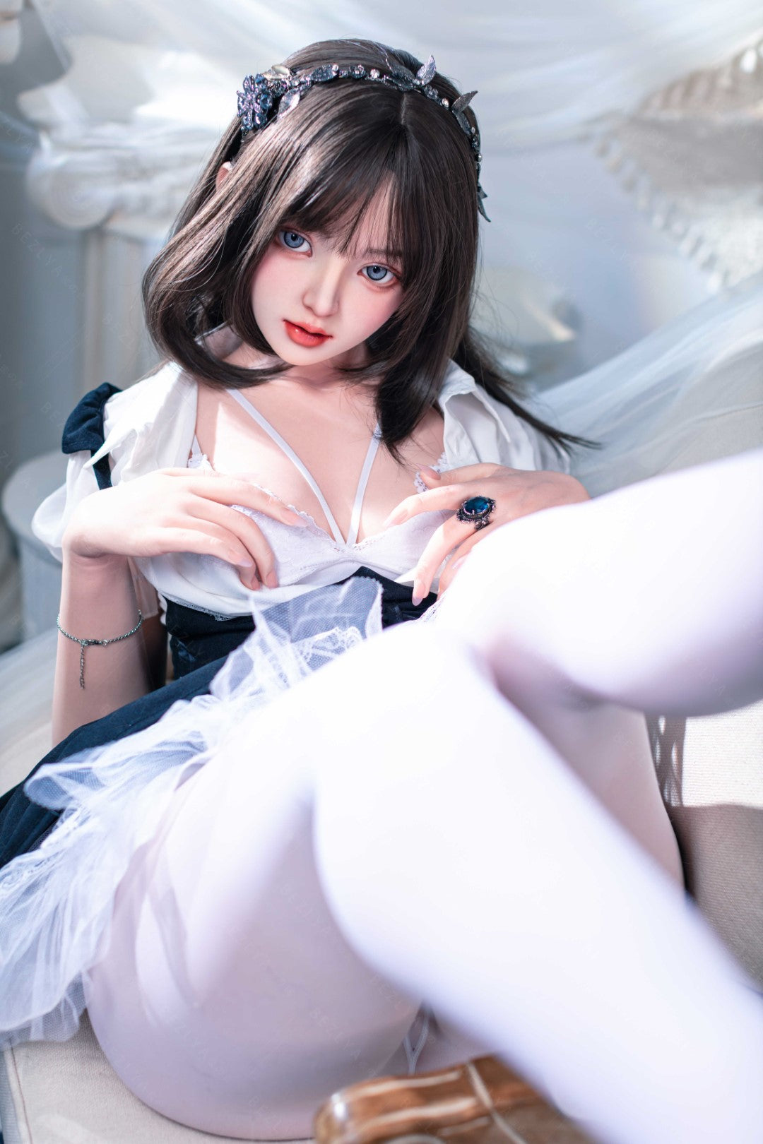 Seksa lelle Convallaria (Bezlya Doll 155 cm B krūze 2,1 silikona)