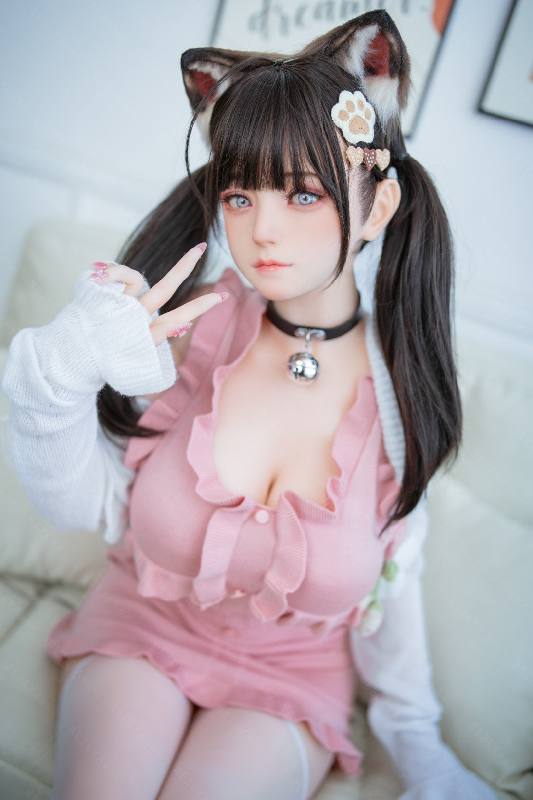 Kampanula seksa lelle (Bezlya Doll 155 cm F kauss, 2,0 TPE+silikons)