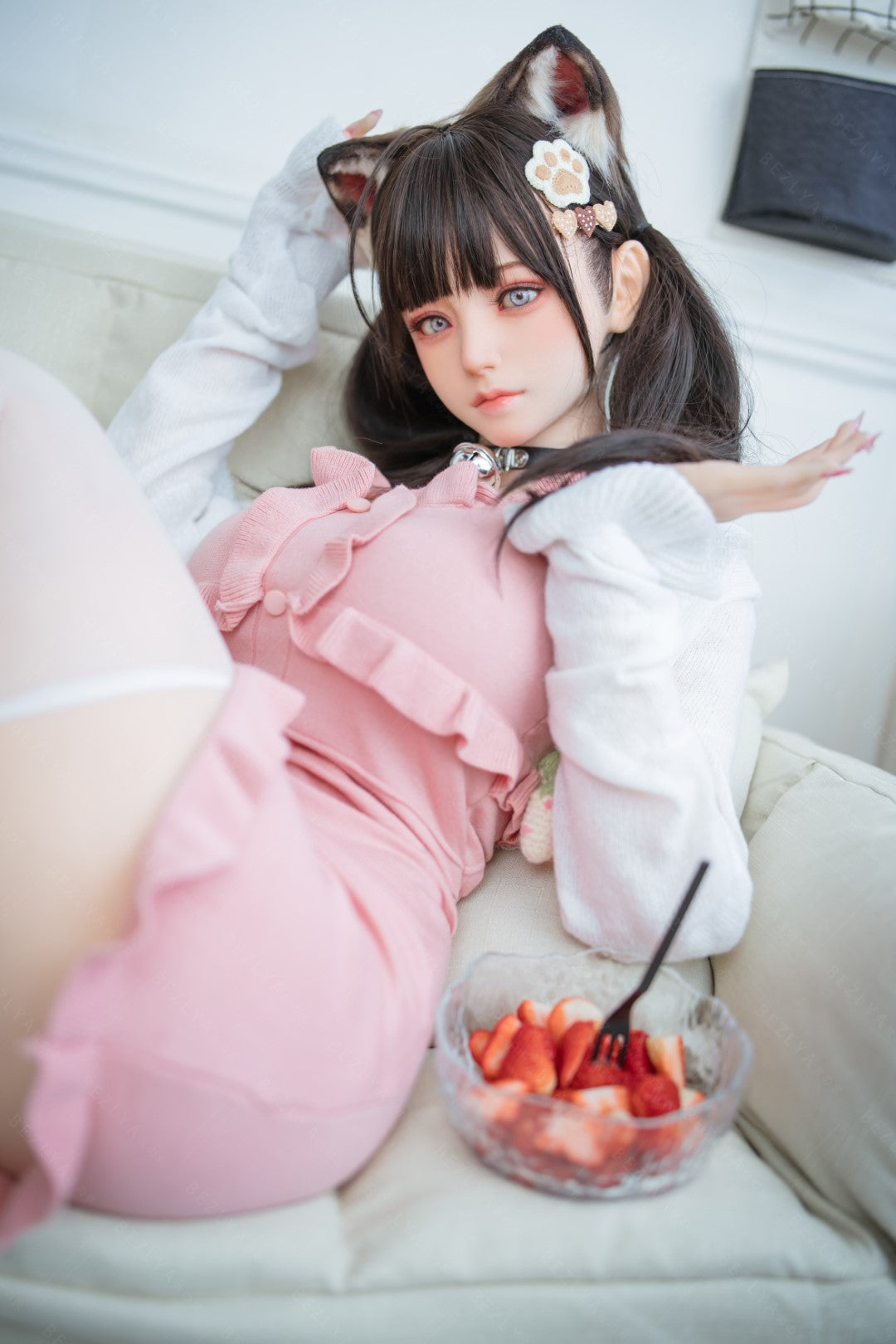 Kampanula seksa lelle (Bezlya Doll 155 cm F kauss, 2,0 TPE+silikons)