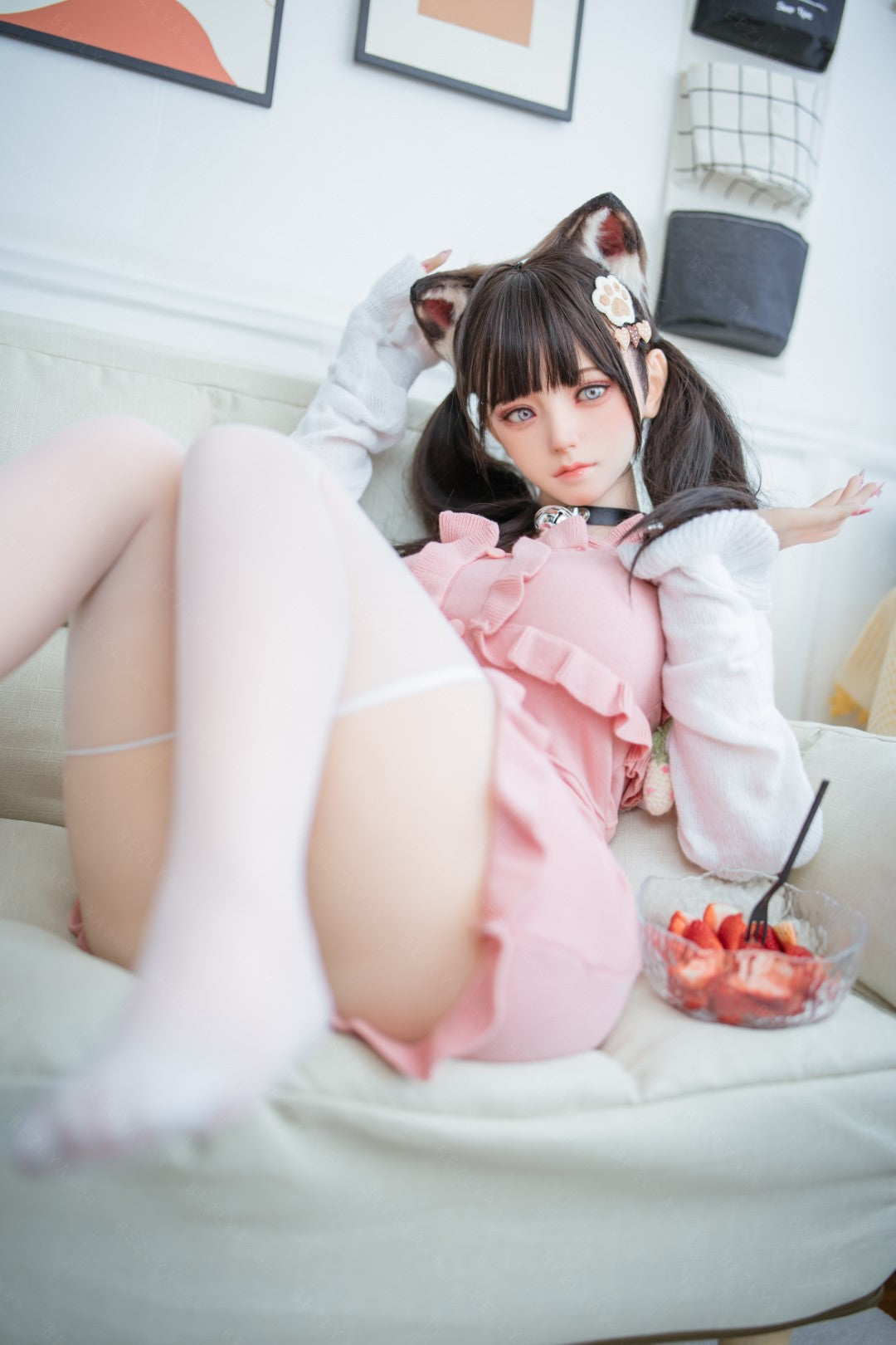 Kampanula seksa lelle (Bezlya Doll 155 cm F kauss, 2,0 TPE+silikons)