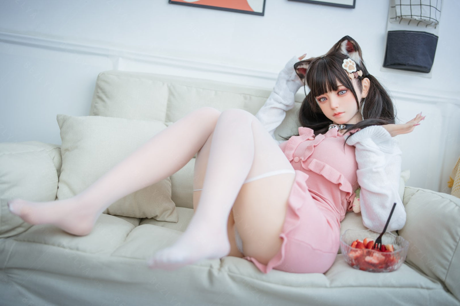 Kampanula seksa lelle (Bezlya Doll 155 cm F kauss, 2,0 TPE+silikons)