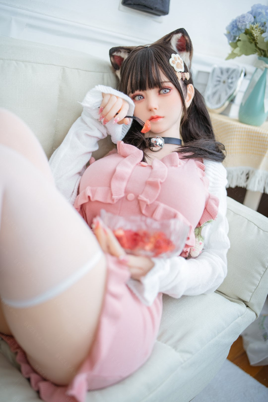 Kampanula seksa lelle (Bezlya Doll 155 cm F kauss, 2,0 TPE+silikons)