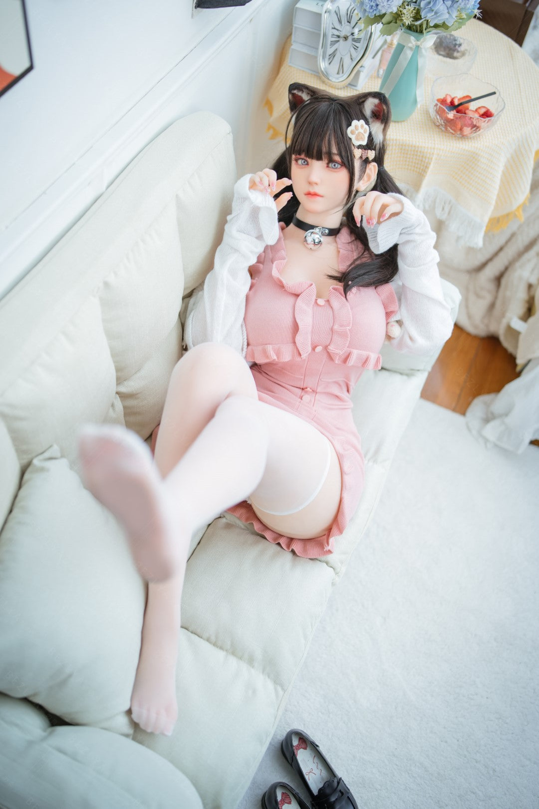 Kampanula seksa lelle (Bezlya Doll 155 cm F kauss, 2,0 TPE+silikons)