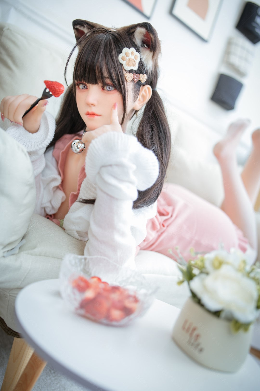 Kampanula seksa lelle (Bezlya Doll 155 cm F kauss, 2,0 TPE+silikons)