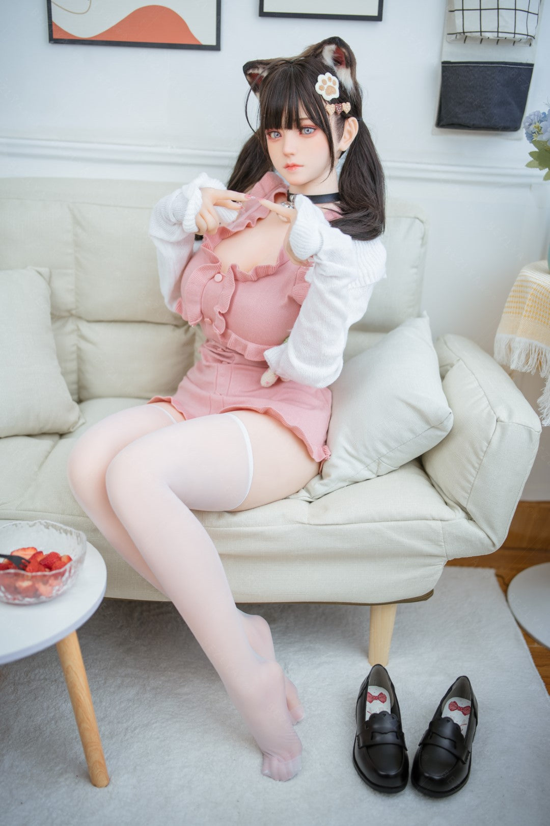 Kampanula seksa lelle (Bezlya Doll 155 cm F kauss, 2,0 TPE+silikons)