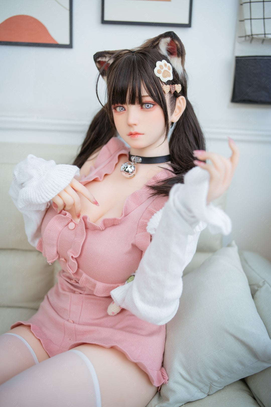 Kampanula seksa lelle (Bezlya Doll 155 cm F kauss, 2,0 TPE+silikons)