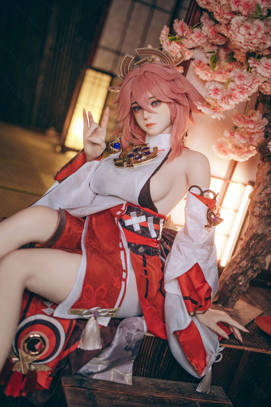 Jae Miko seksa lelle (Bezlya Doll 155 cm E-kauss 2.2CF silikons)