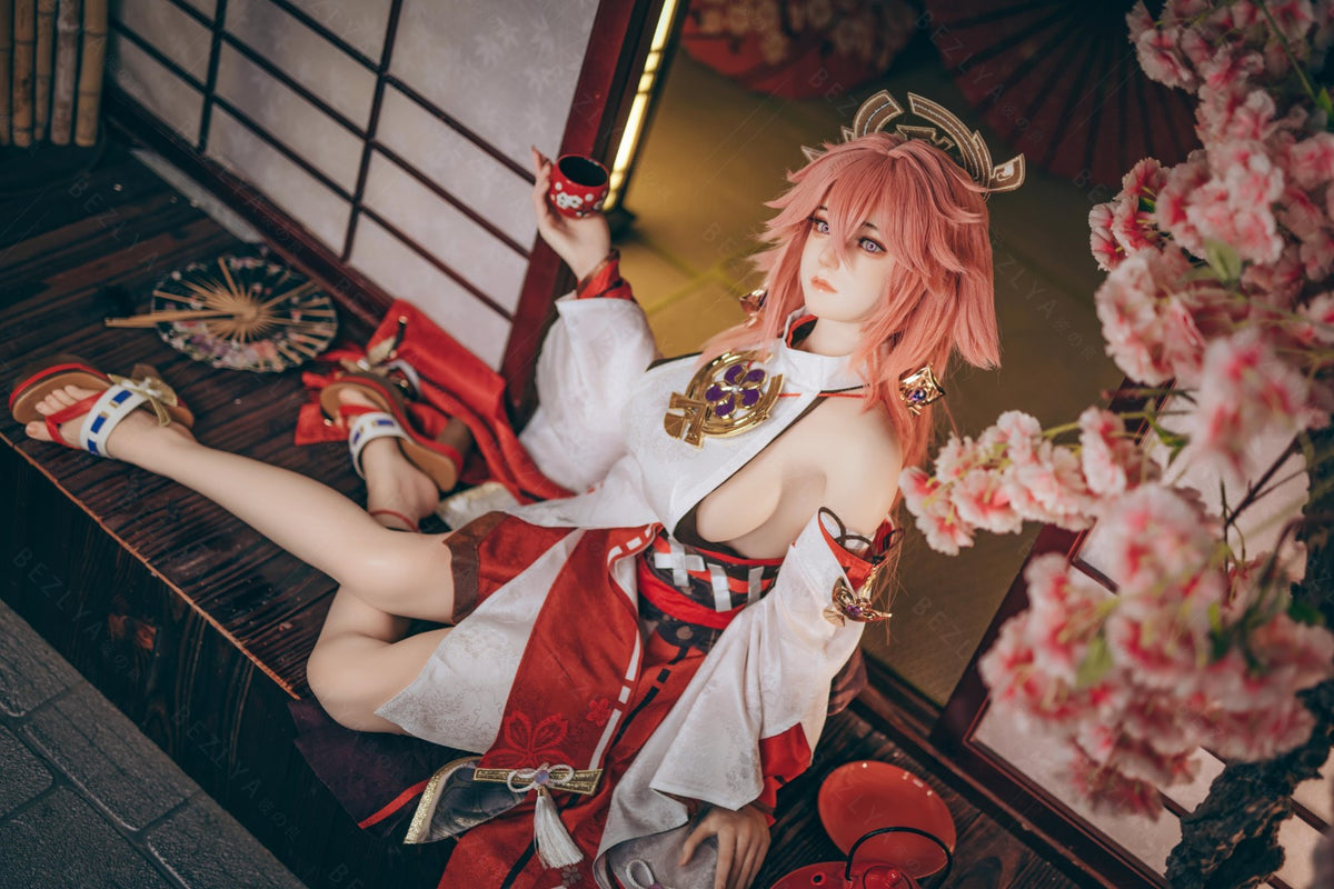 Jae Miko seksa lelle (Bezlya Doll 155 cm E-kauss 2.2CF silikons)