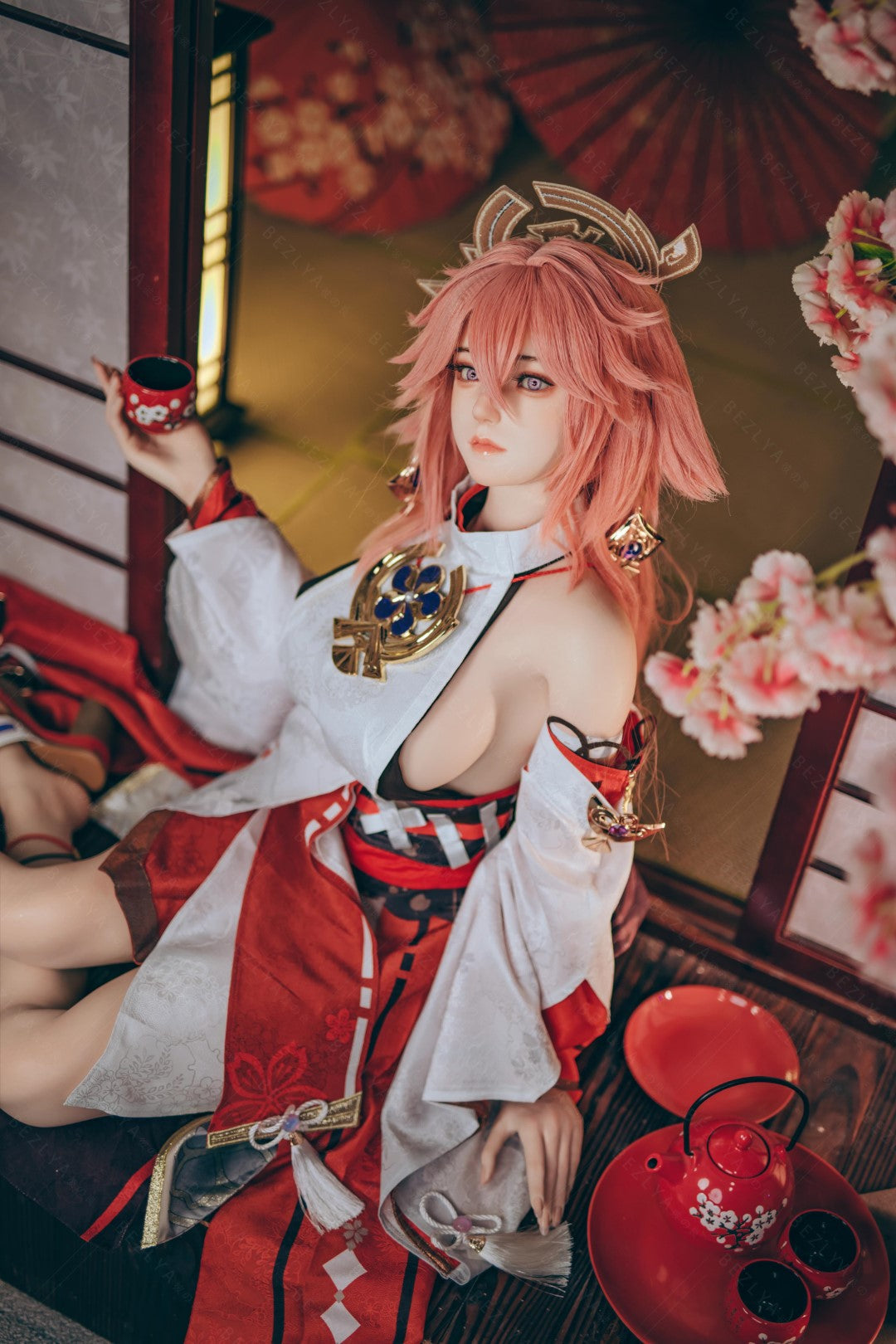 Jae Miko seksa lelle (Bezlya Doll 155 cm E-kauss 2.2CF silikons)