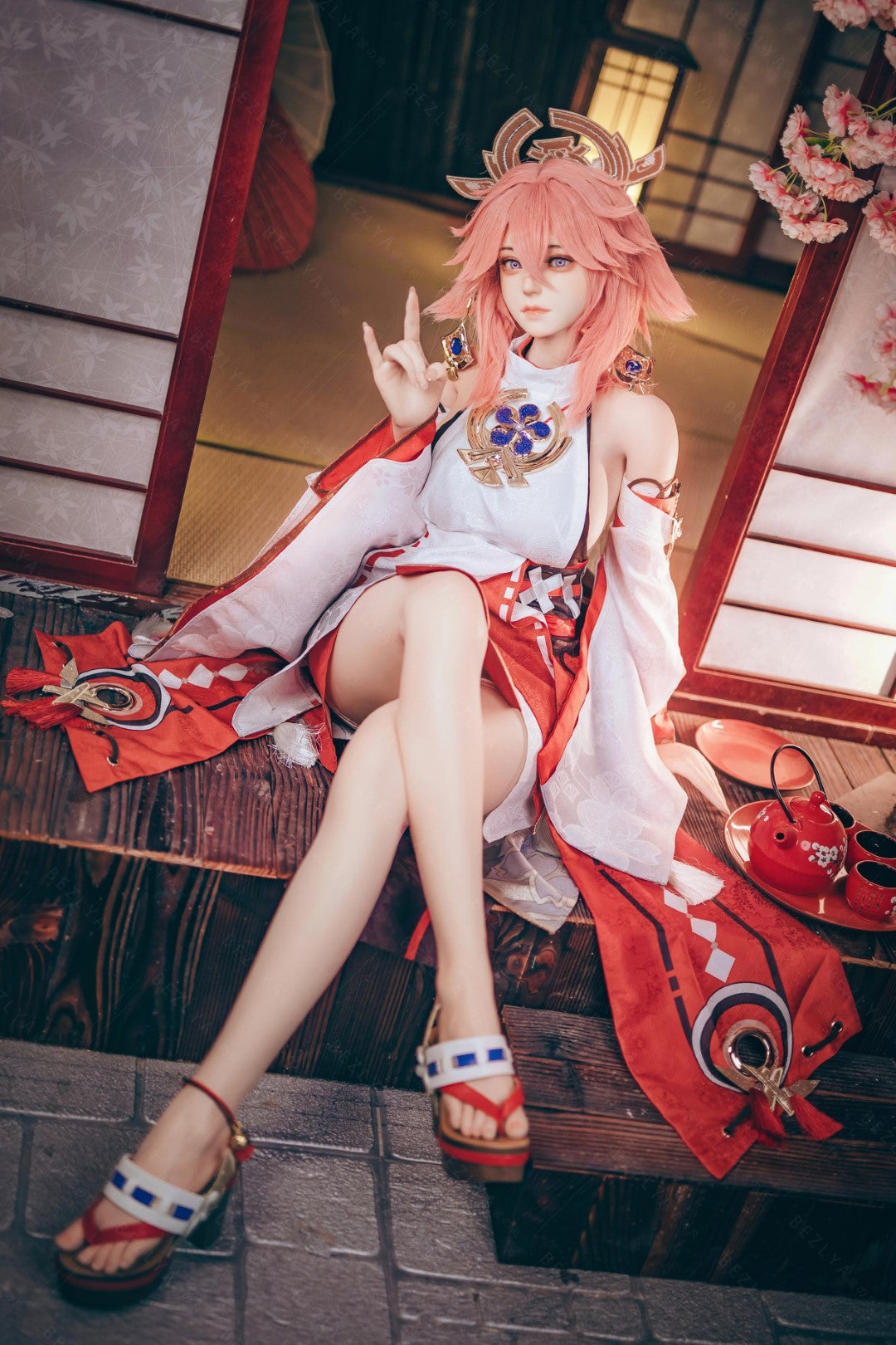 Jae Miko seksa lelle (Bezlya Doll 155 cm E-kauss 2.2CF silikons)