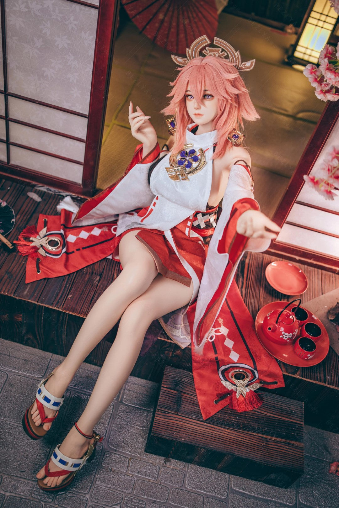 Jae Miko seksa lelle (Bezlya Doll 155 cm E-kauss 2.2CF silikons)