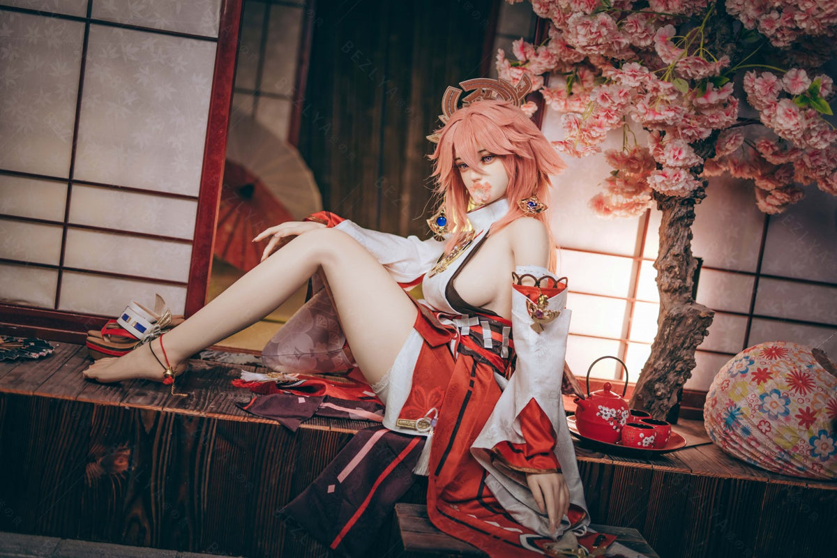Jae Miko seksa lelle (Bezlya Doll 155 cm E-kauss 2.2CF silikons)