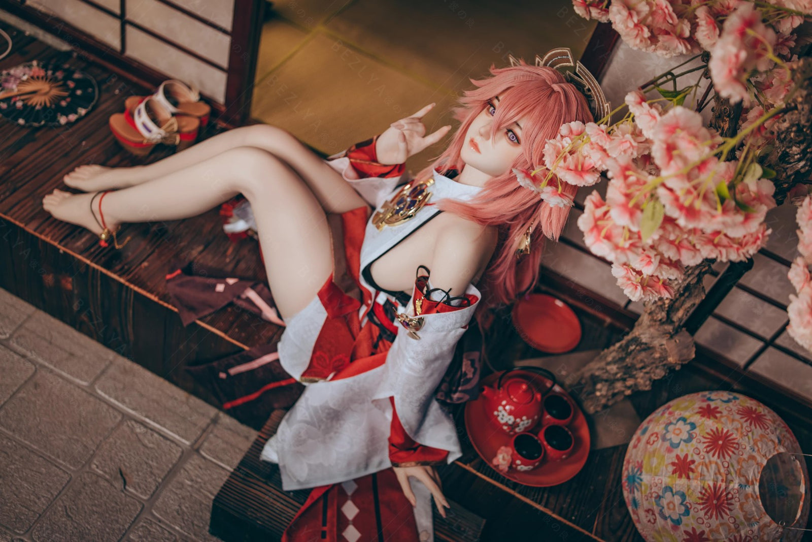 Jae Miko seksa lelle (Bezlya Doll 155 cm E-kauss 2.2CF silikons)