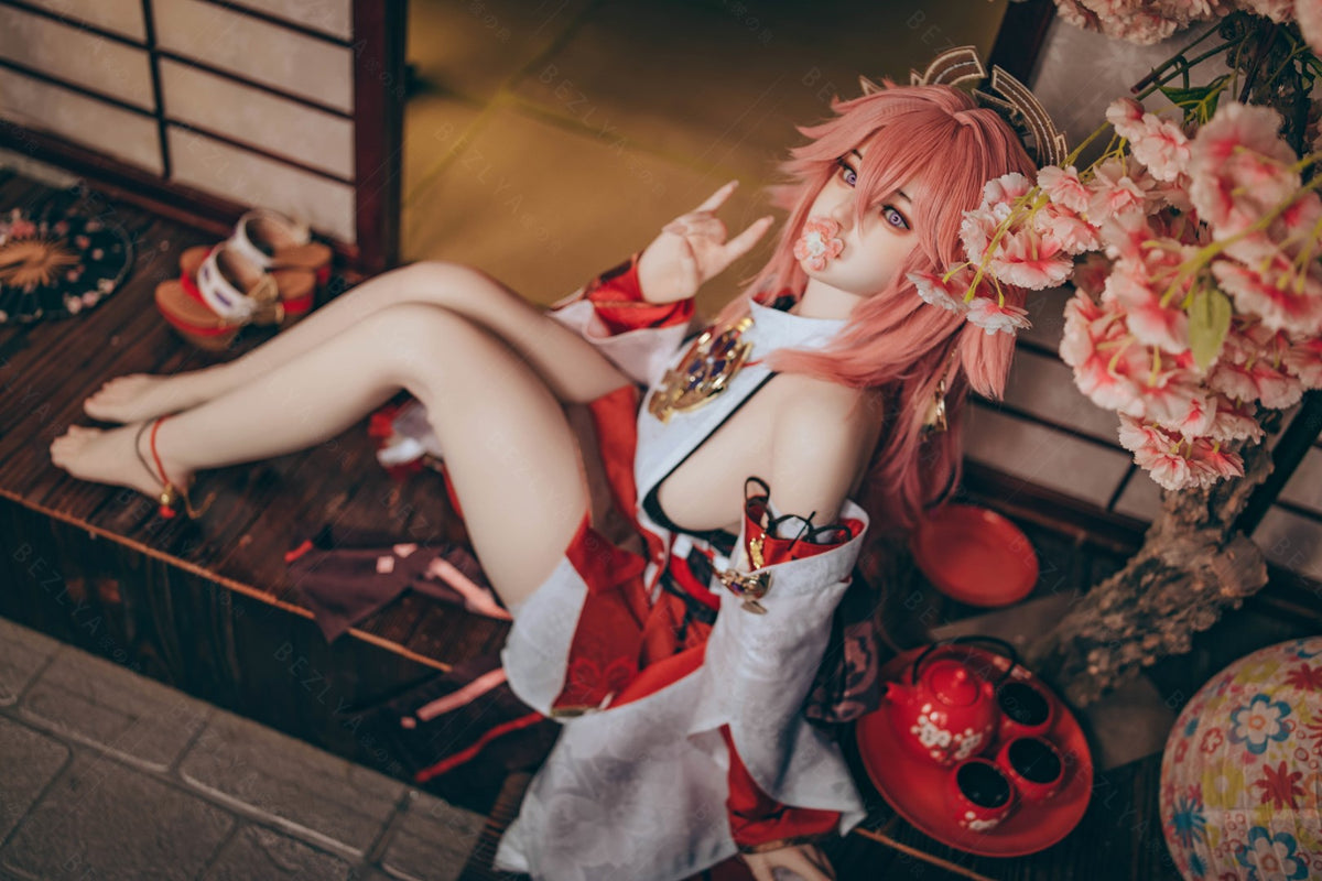 Jae Miko seksa lelle (Bezlya Doll 155 cm E-kauss 2.2CF silikons)