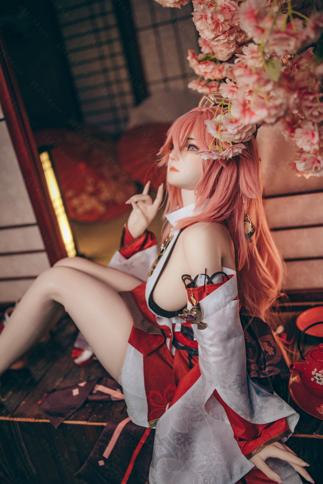 Jae Miko seksa lelle (Bezlya Doll 155 cm E-kauss 2.2CF silikons)