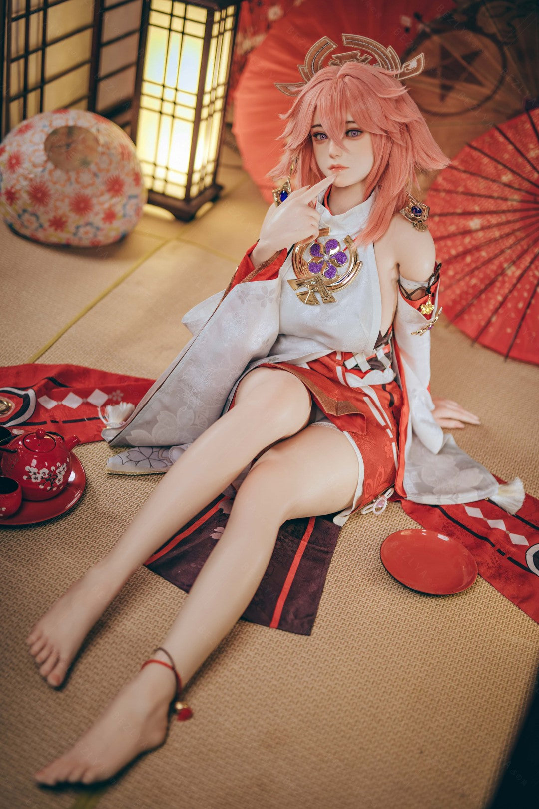 Jae Miko seksa lelle (Bezlya Doll 155 cm E-kauss 2.2CF silikons)