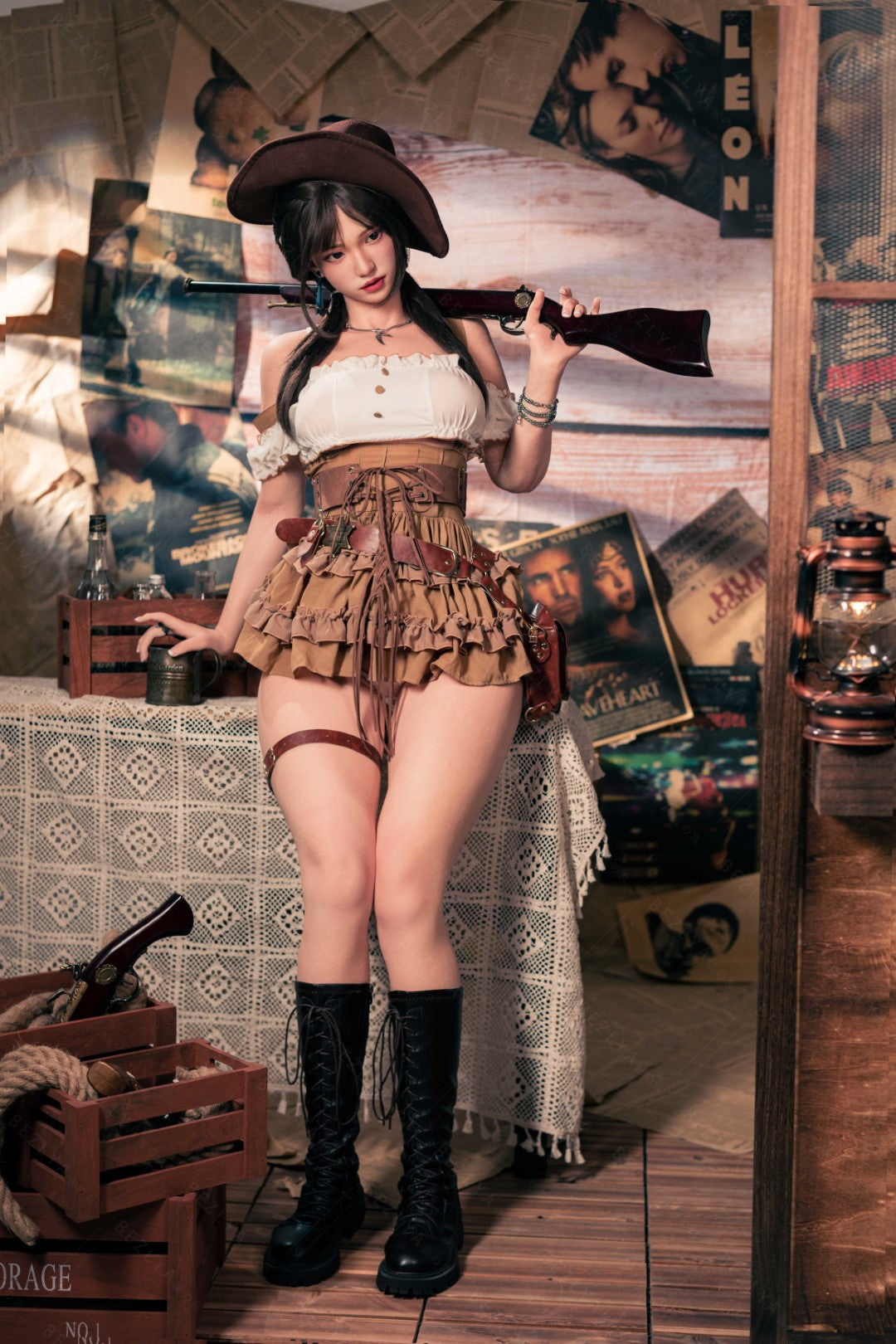 Seksa lelle Heliantuss (Bezlya Doll 162 cm C-Cup 2,2 U silikona)