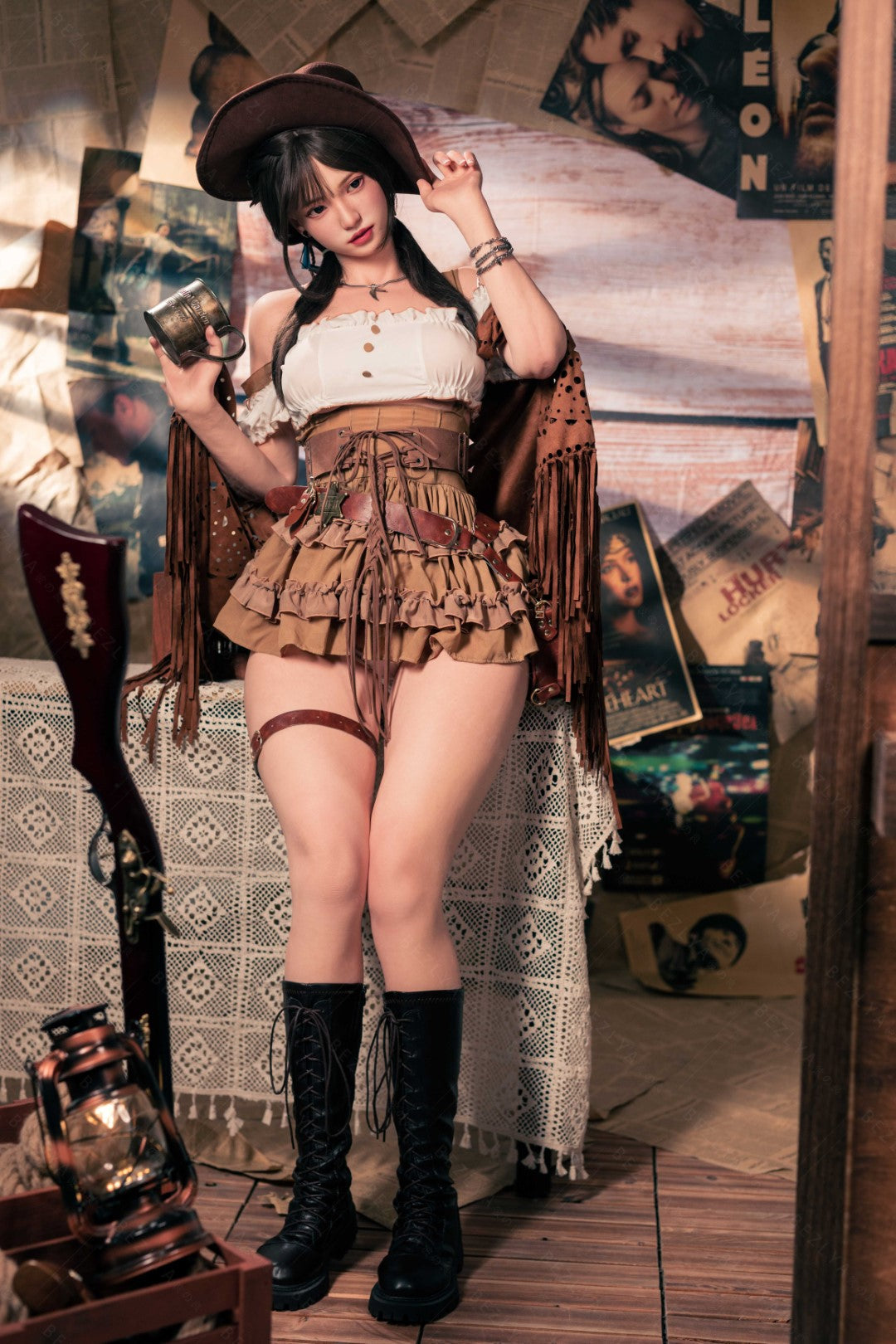 Seksa lelle Heliantuss (Bezlya Doll 162 cm C-Cup 2,2 U silikona)